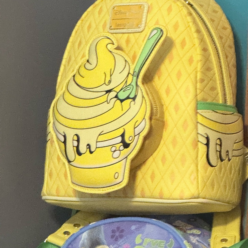 Disney Yellow Ice Cream Kids Backpack